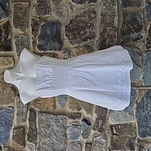 Lilly Pulitzer white Strapless dress Size 0